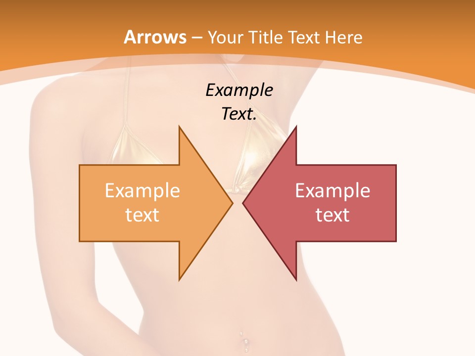 Woman Allure Sex Appeal PowerPoint Template