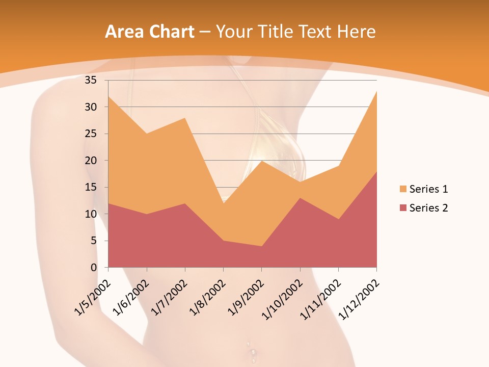 Woman Allure Sex Appeal PowerPoint Template