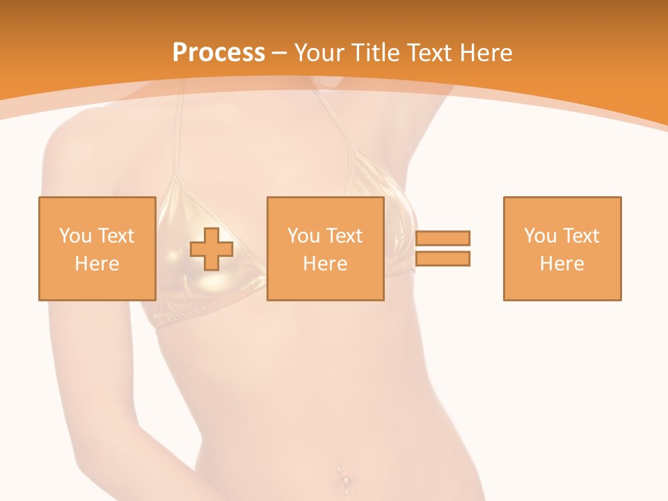 Woman Allure Sex Appeal PowerPoint Template