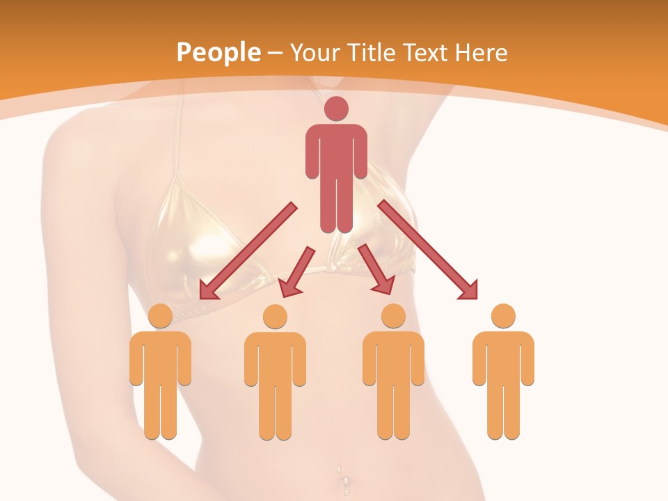 Woman Allure Sex Appeal PowerPoint Template