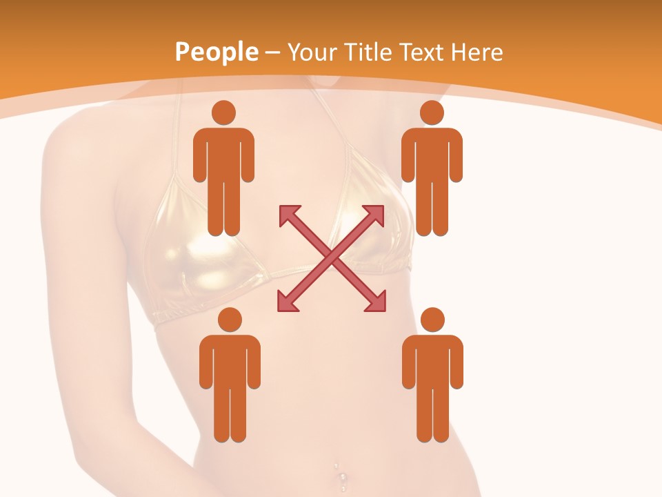 Woman Allure Sex Appeal PowerPoint Template