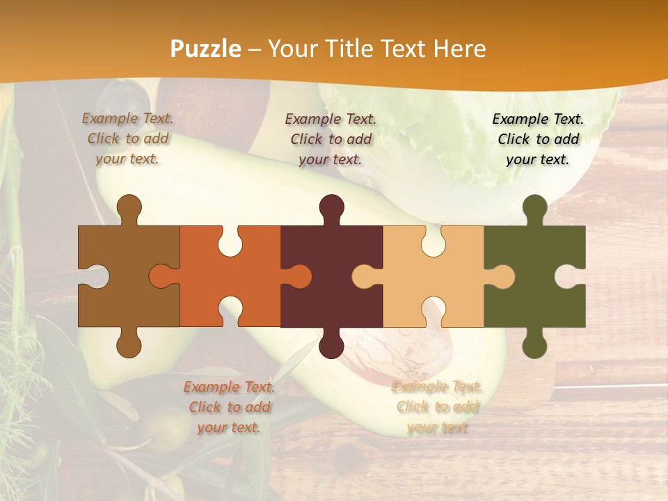 Lifestyle Nobody Wood PowerPoint Template