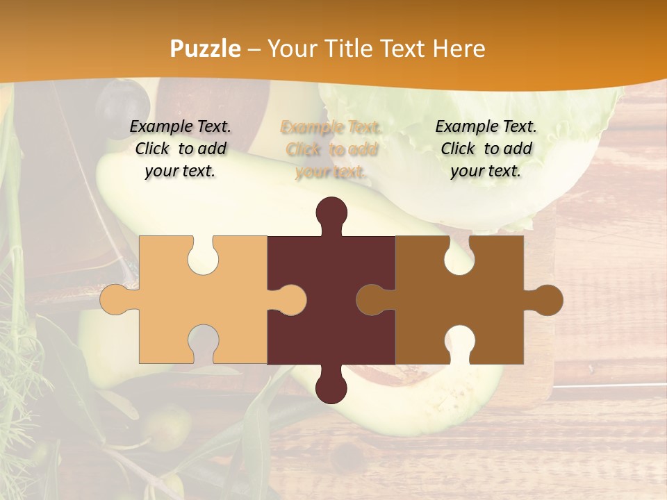 Lifestyle Nobody Wood PowerPoint Template