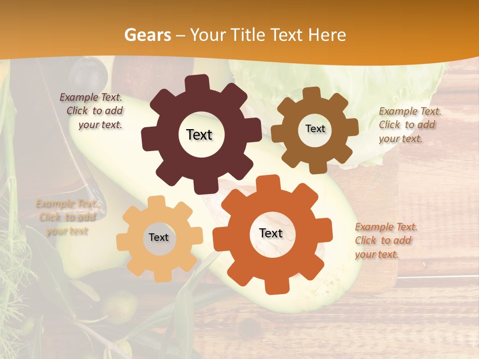 Lifestyle Nobody Wood PowerPoint Template