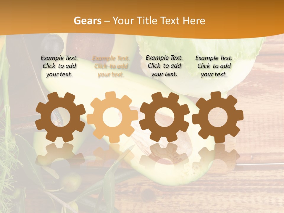 Lifestyle Nobody Wood PowerPoint Template