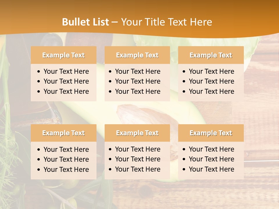 Lifestyle Nobody Wood PowerPoint Template