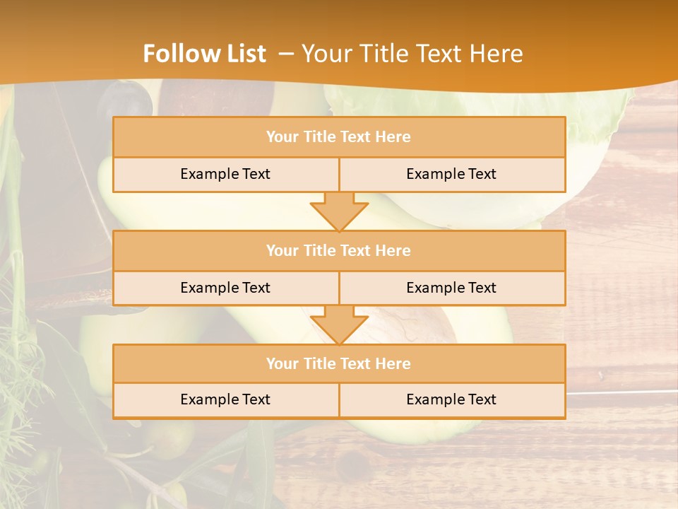 Lifestyle Nobody Wood PowerPoint Template