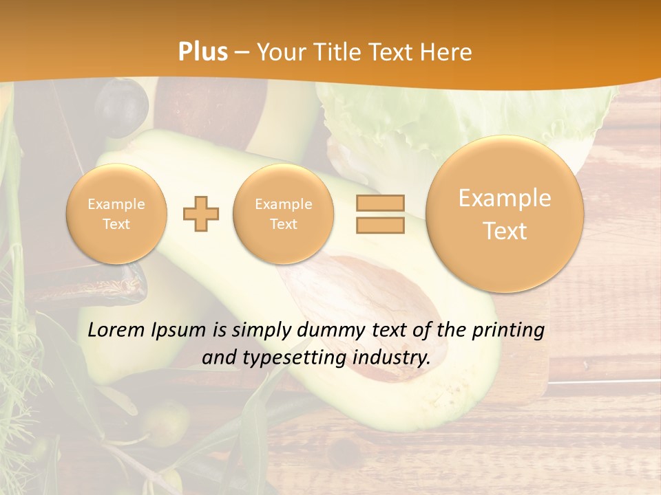Lifestyle Nobody Wood PowerPoint Template