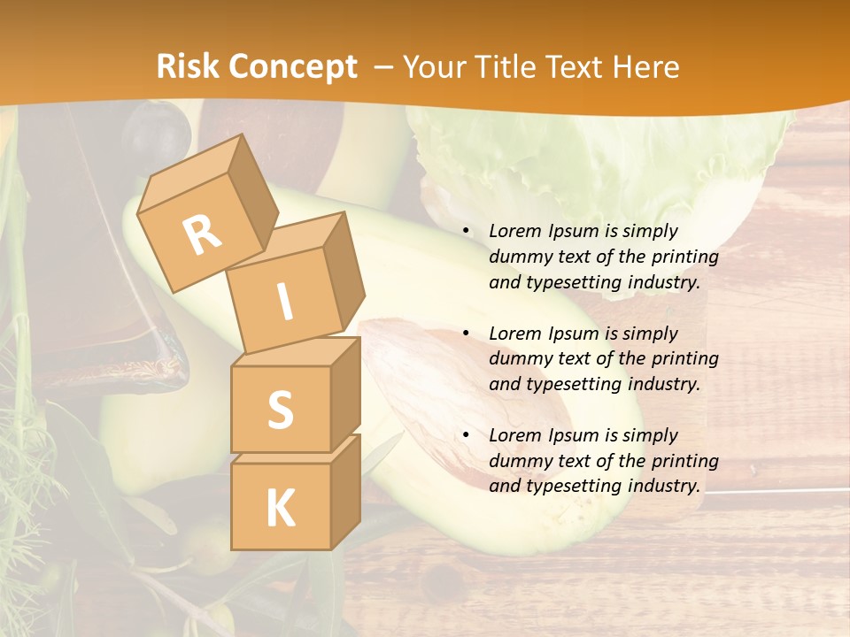 Lifestyle Nobody Wood PowerPoint Template