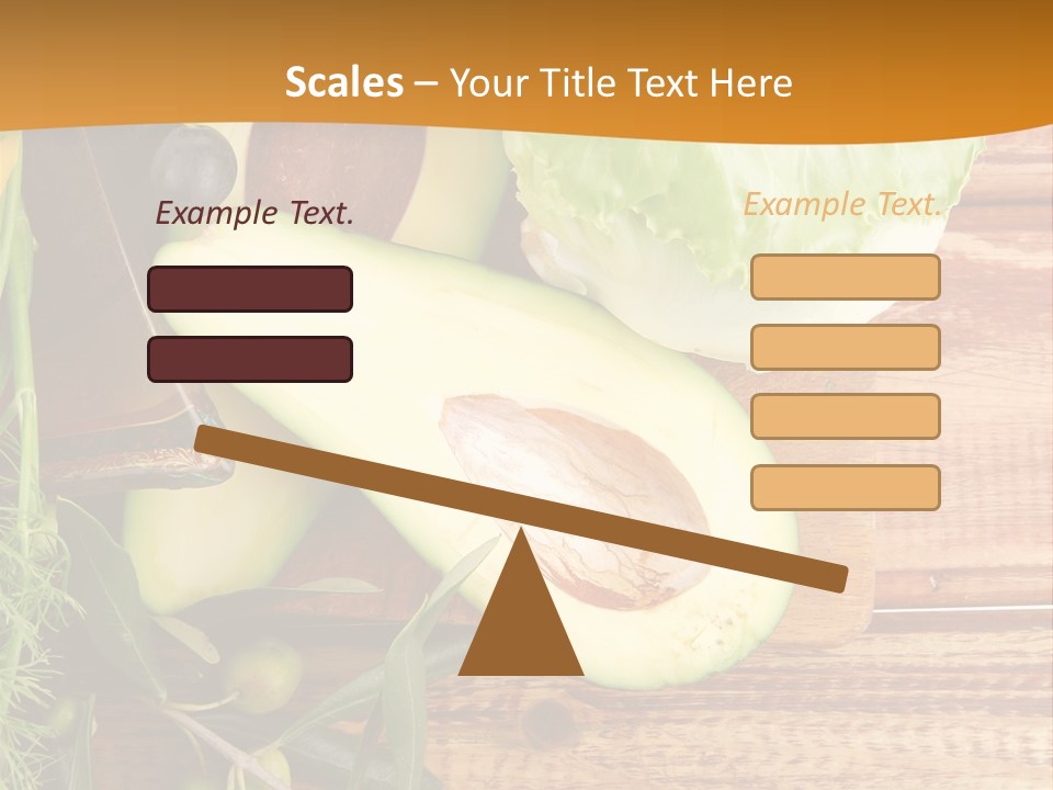 Lifestyle Nobody Wood PowerPoint Template