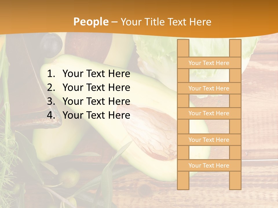 Lifestyle Nobody Wood PowerPoint Template