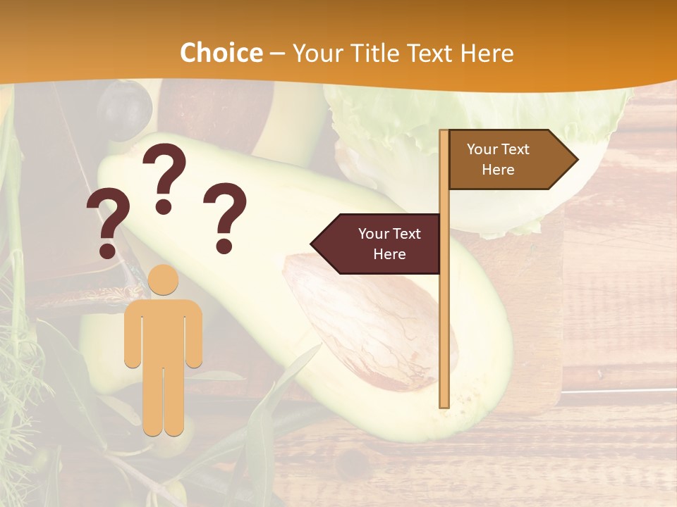 Lifestyle Nobody Wood PowerPoint Template