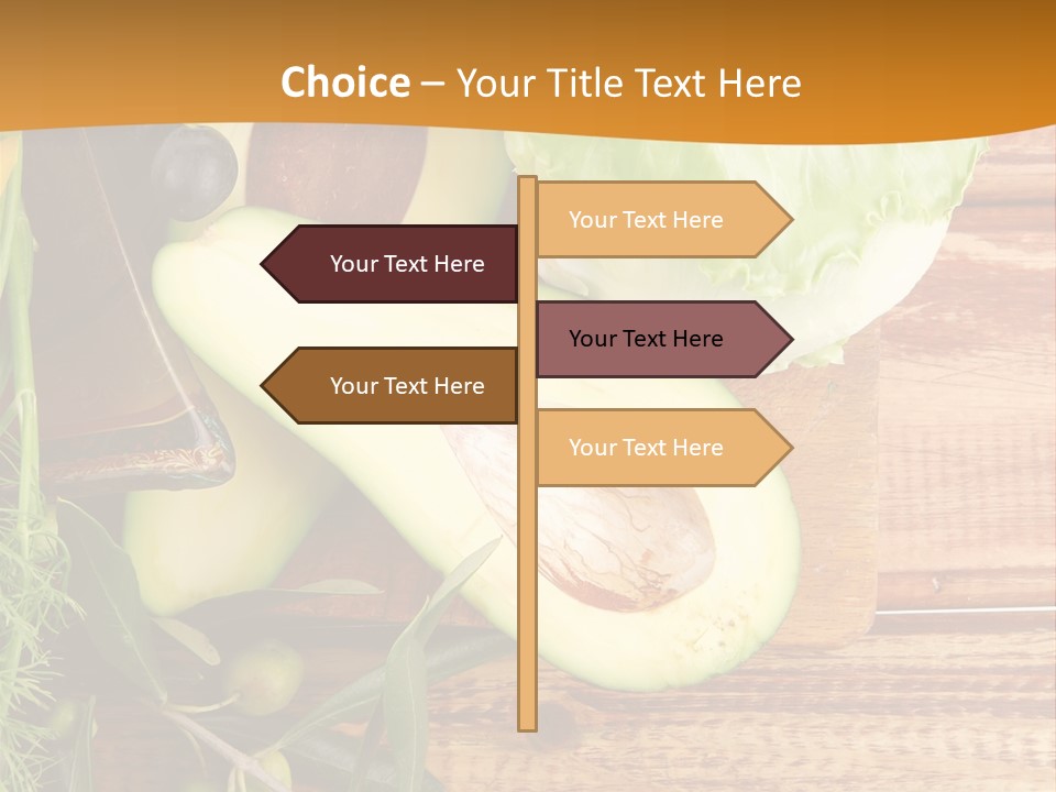 Lifestyle Nobody Wood PowerPoint Template