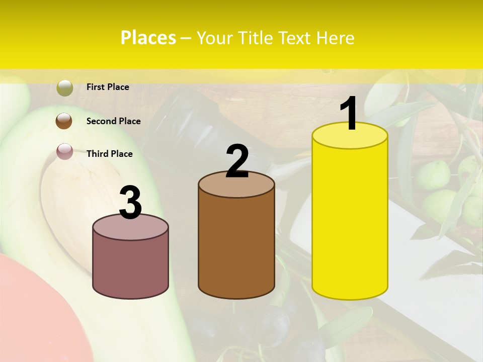 Eating Fennel Vegetable PowerPoint Template