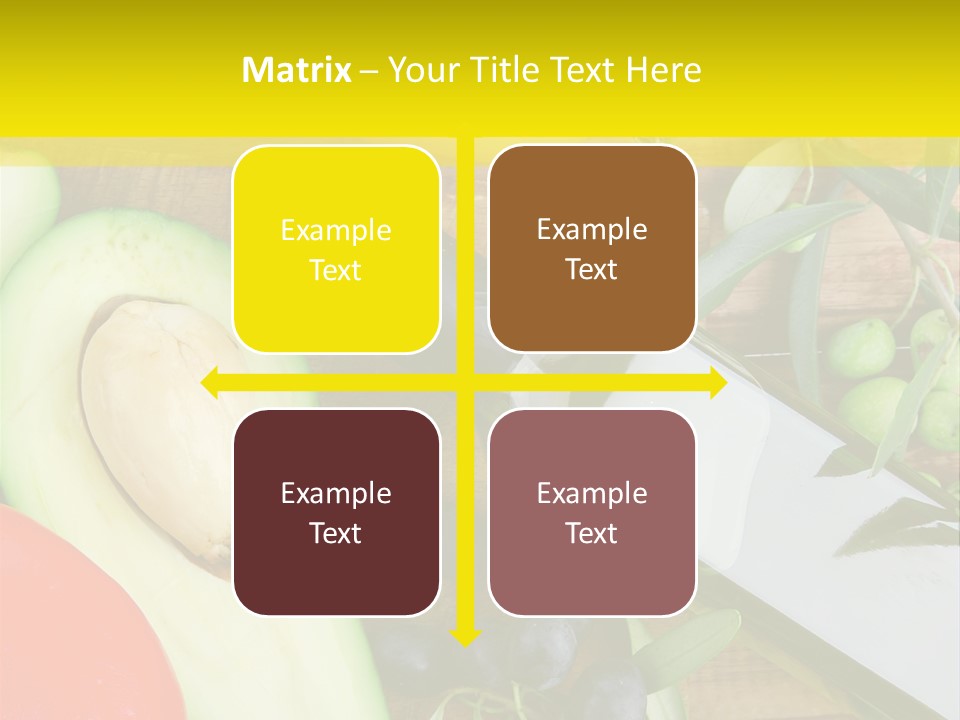 Eating Fennel Vegetable PowerPoint Template