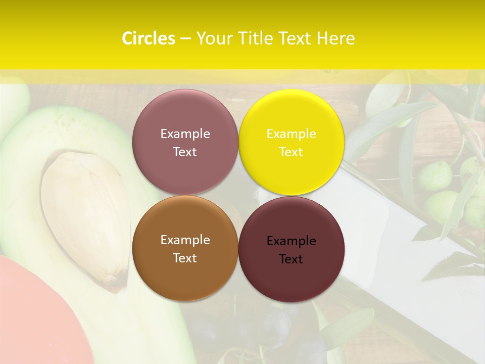 Eating Fennel Vegetable PowerPoint Template