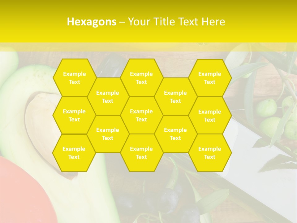 Eating Fennel Vegetable PowerPoint Template