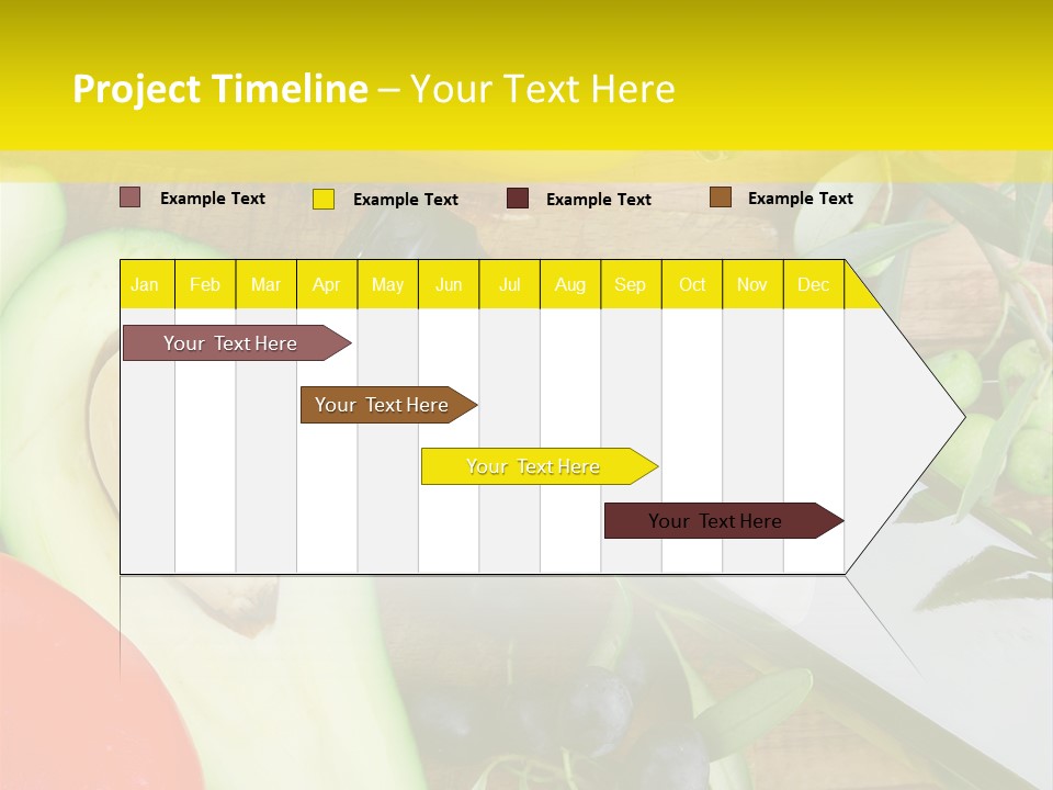 Eating Fennel Vegetable PowerPoint Template