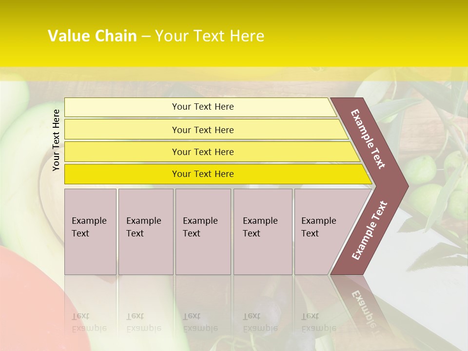 Eating Fennel Vegetable PowerPoint Template
