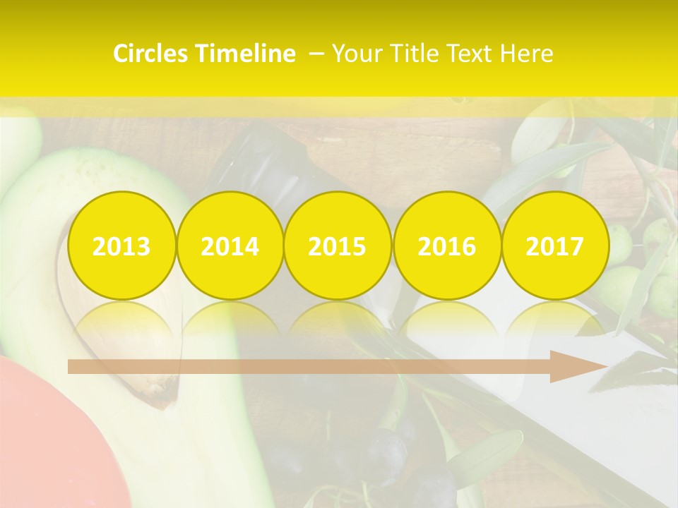 Eating Fennel Vegetable PowerPoint Template