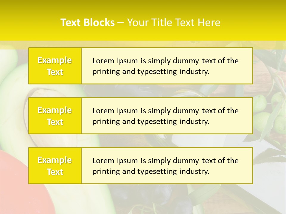 Eating Fennel Vegetable PowerPoint Template