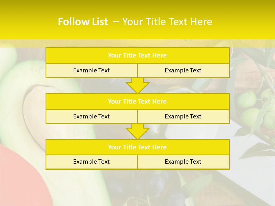 Eating Fennel Vegetable PowerPoint Template