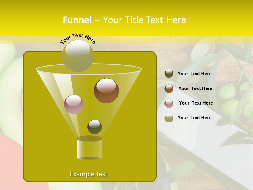 Eating Fennel Vegetable PowerPoint Template