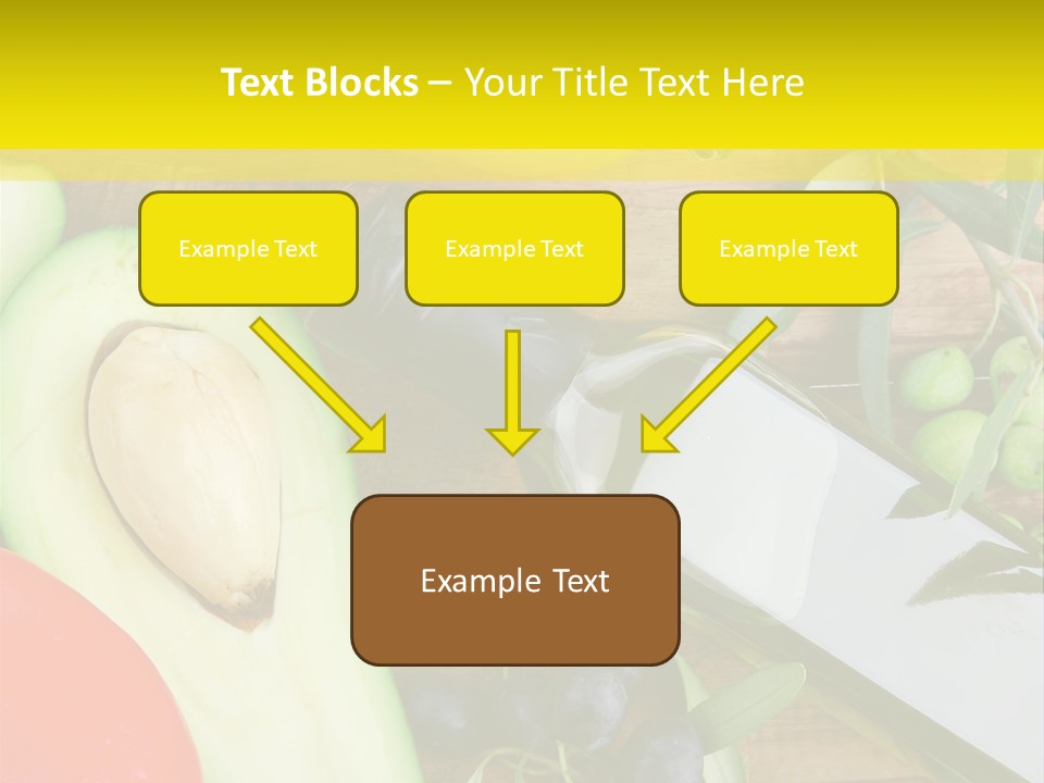 Eating Fennel Vegetable PowerPoint Template