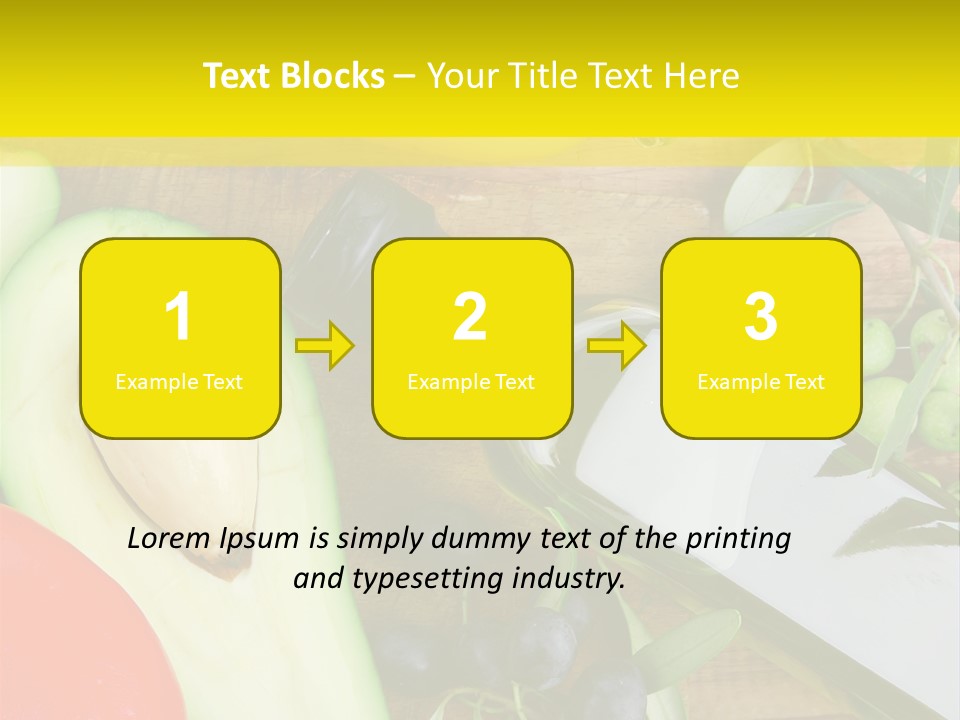 Eating Fennel Vegetable PowerPoint Template