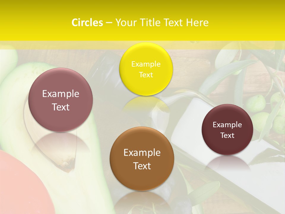 Eating Fennel Vegetable PowerPoint Template