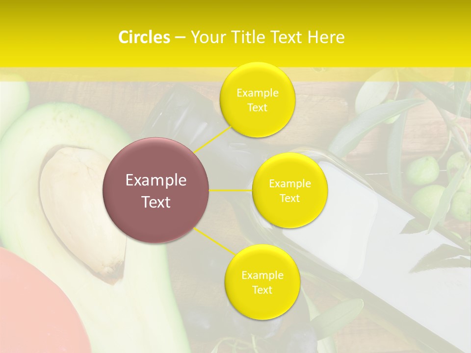 Eating Fennel Vegetable PowerPoint Template