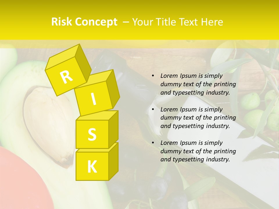 Eating Fennel Vegetable PowerPoint Template