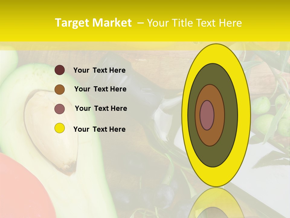 Eating Fennel Vegetable PowerPoint Template