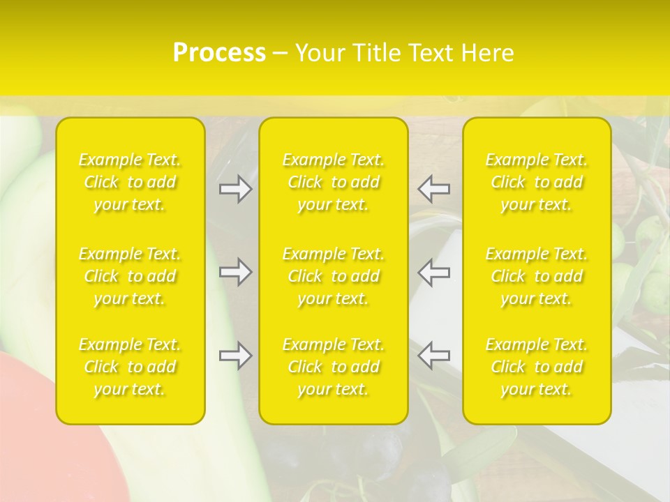Eating Fennel Vegetable PowerPoint Template