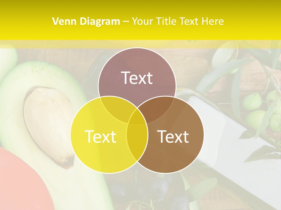 Eating Fennel Vegetable PowerPoint Template