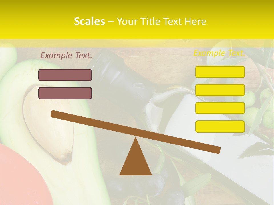 Eating Fennel Vegetable PowerPoint Template