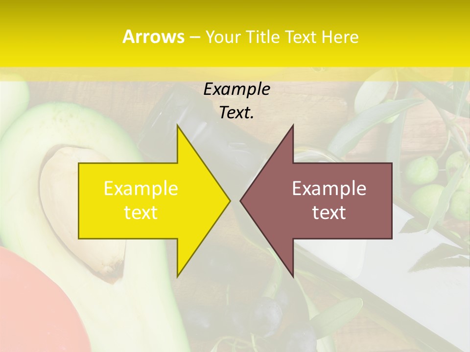 Eating Fennel Vegetable PowerPoint Template