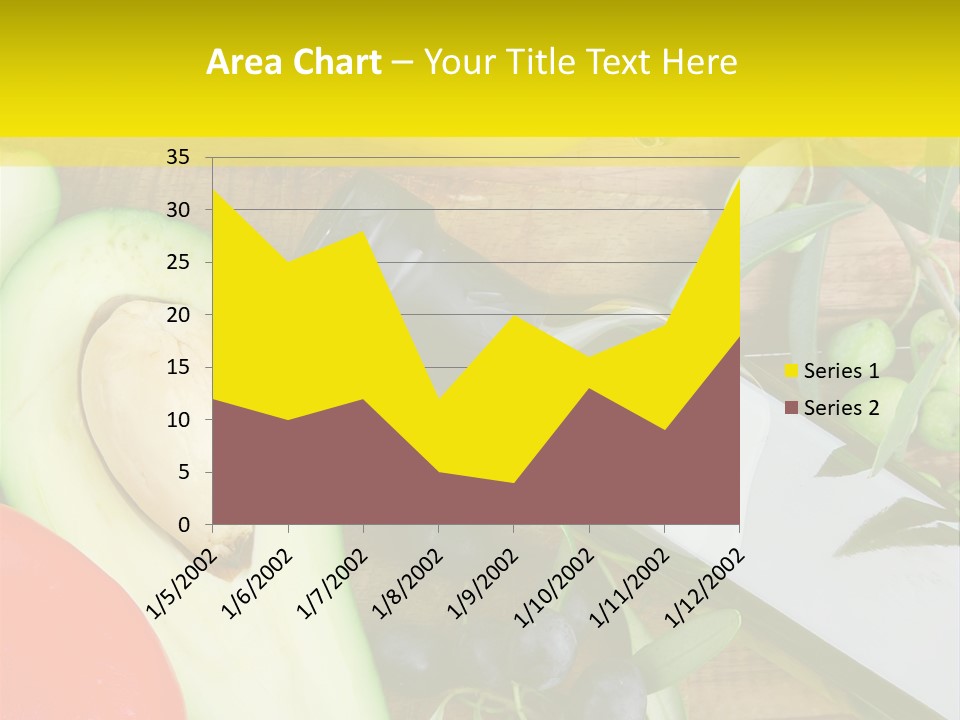 Eating Fennel Vegetable PowerPoint Template