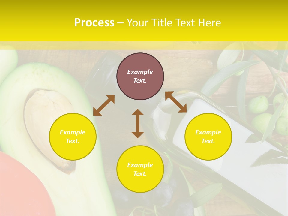 Eating Fennel Vegetable PowerPoint Template