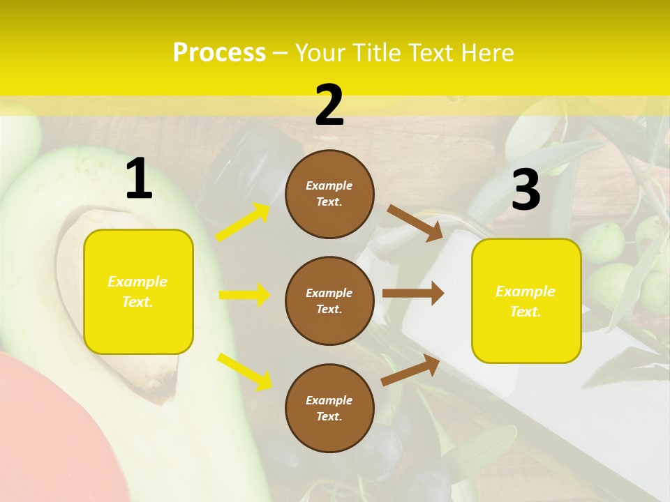 Eating Fennel Vegetable PowerPoint Template