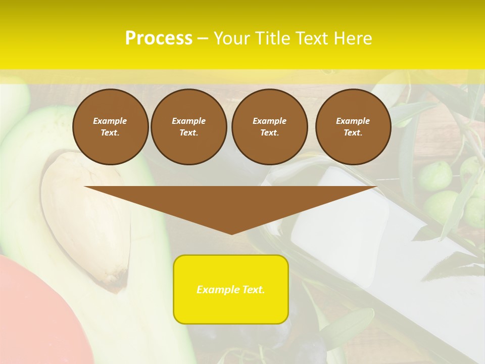 Eating Fennel Vegetable PowerPoint Template