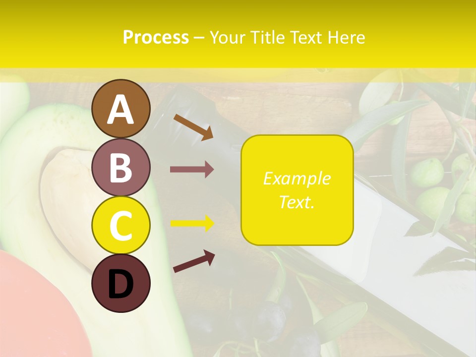 Eating Fennel Vegetable PowerPoint Template