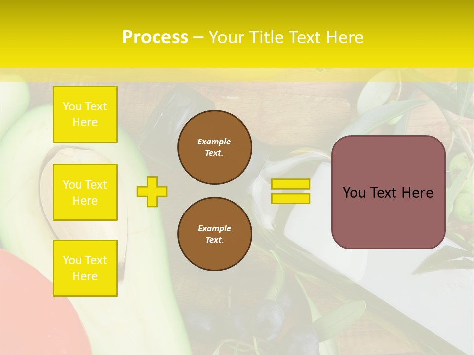 Eating Fennel Vegetable PowerPoint Template