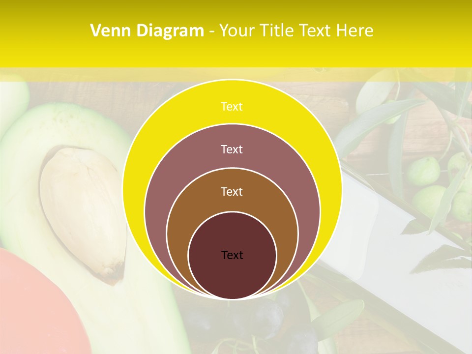 Eating Fennel Vegetable PowerPoint Template