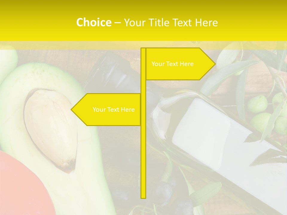 Eating Fennel Vegetable PowerPoint Template