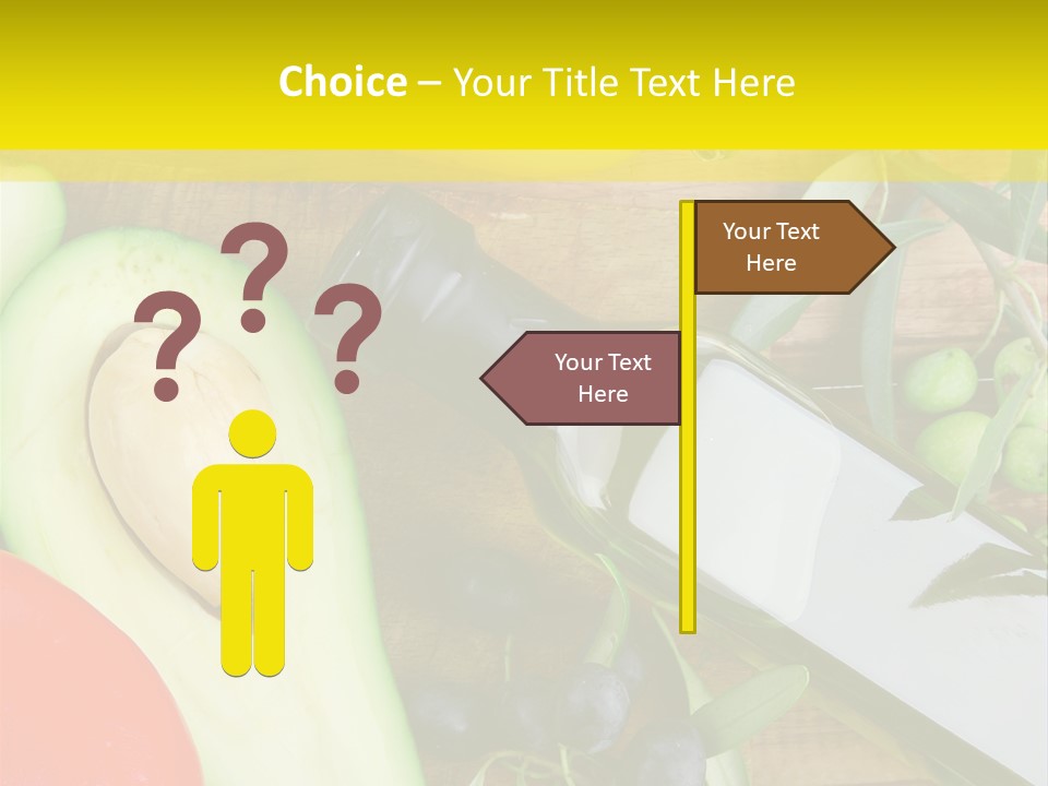 Eating Fennel Vegetable PowerPoint Template