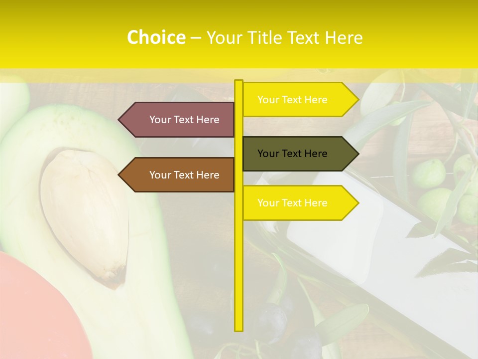 Eating Fennel Vegetable PowerPoint Template