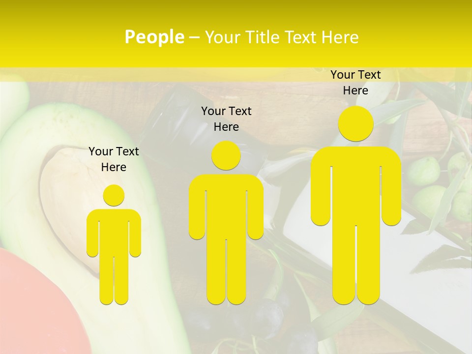 Eating Fennel Vegetable PowerPoint Template