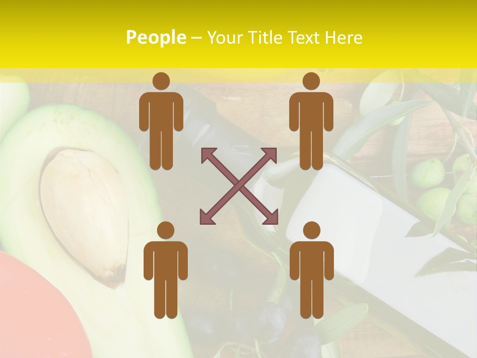 Eating Fennel Vegetable PowerPoint Template