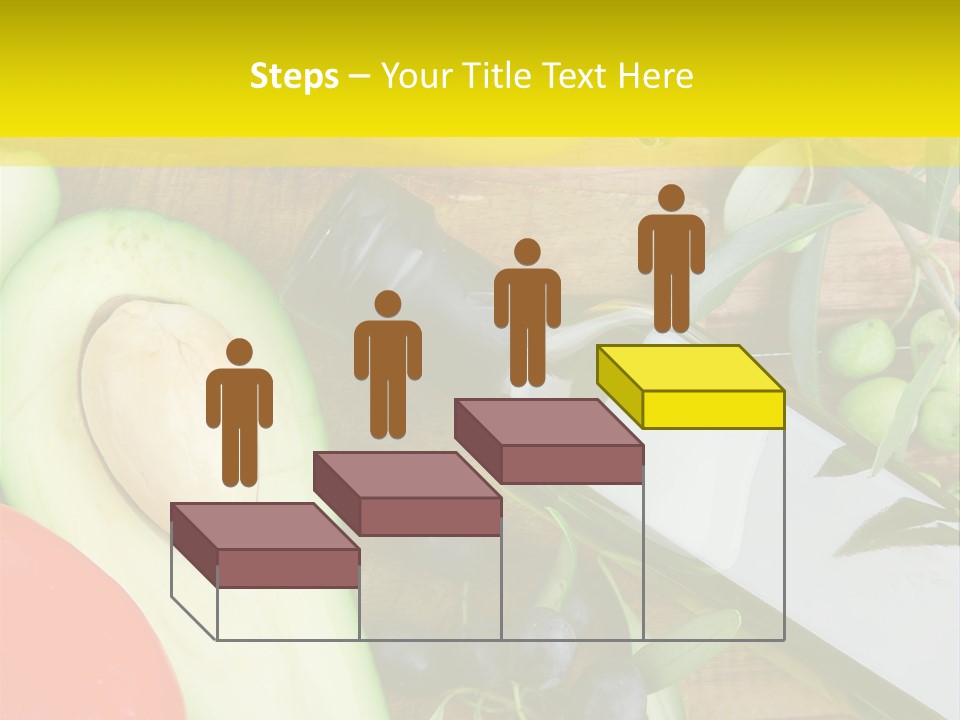 Eating Fennel Vegetable PowerPoint Template